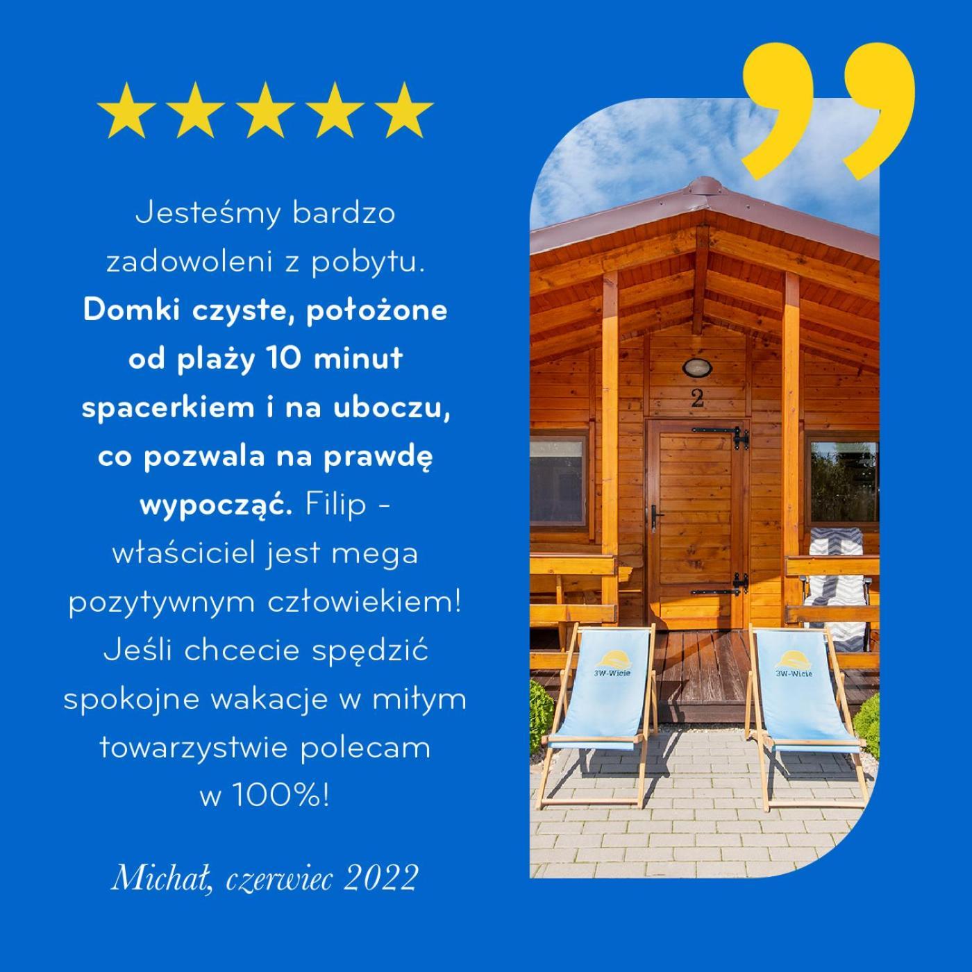 Domki 3W Wicie Виче Екстериор снимка